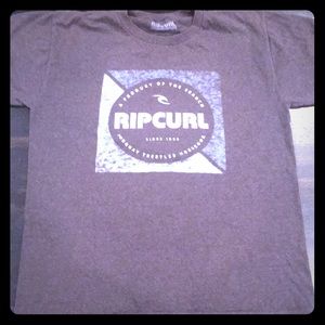 Grey Ripcurl tee